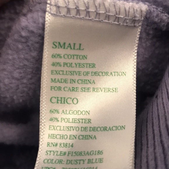 Green Tea brand size S pullover hoodie - Picture 3 of 4